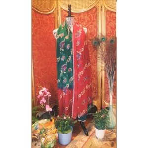 Red & green dupatta ❤️💚